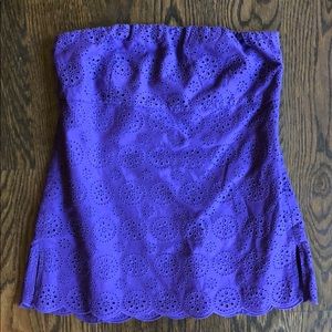 J. Crew strapless tank top